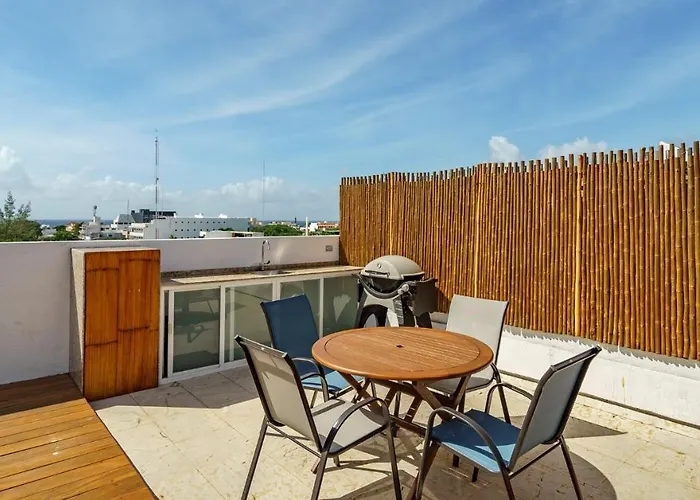 Duplex W Rooftop Plunge Pool - Walk To Apartamento Playa del Carmen